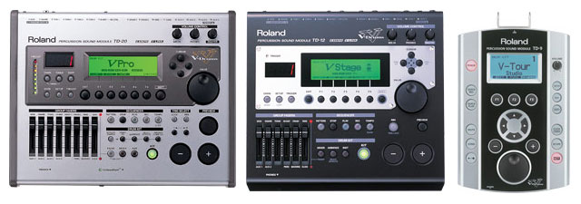 ROLAND TD-20 TD-12 TD-9 SOUND MODULES